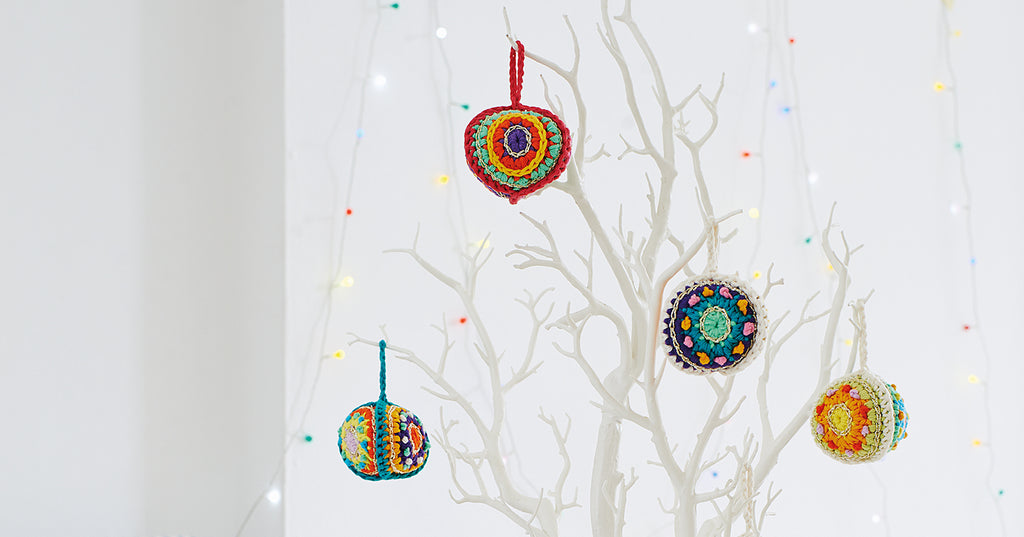 Crochet Christmas Baubles