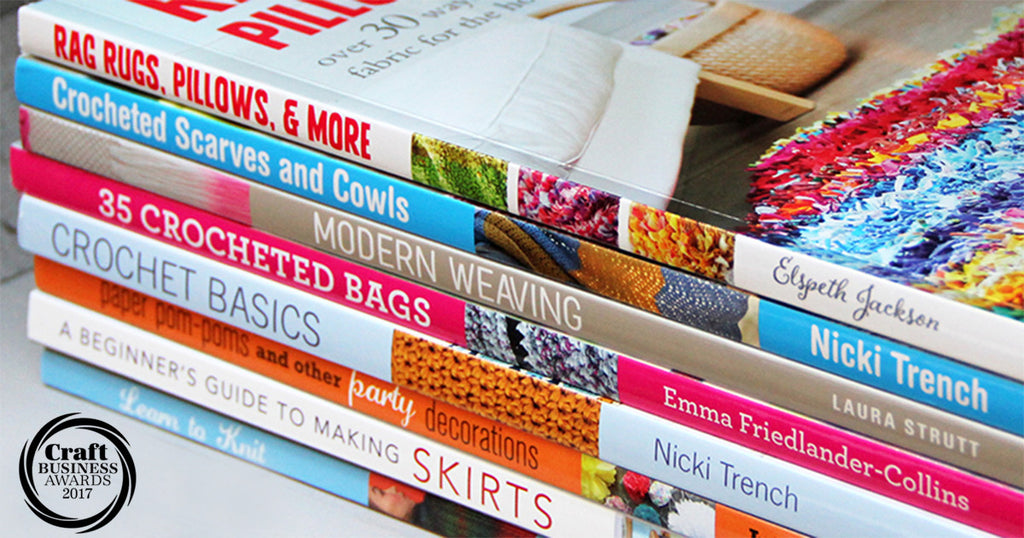 We've been nominated as best book publisher in the Craft Business Awards 2017!