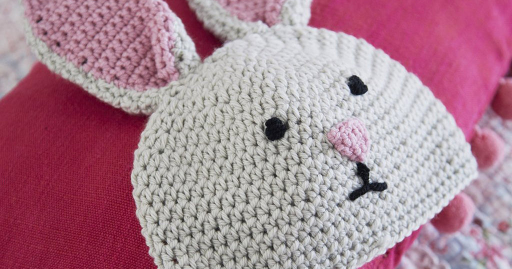 Crocheted Bunny Beanie