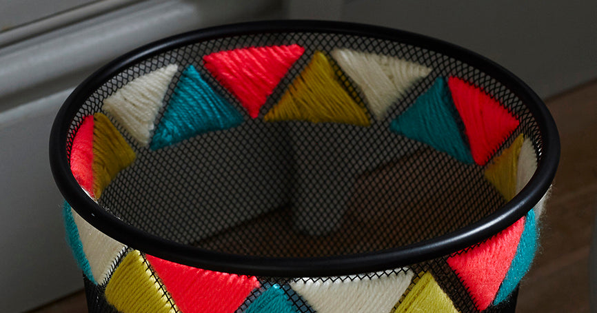 Funky Wastepaper Bin