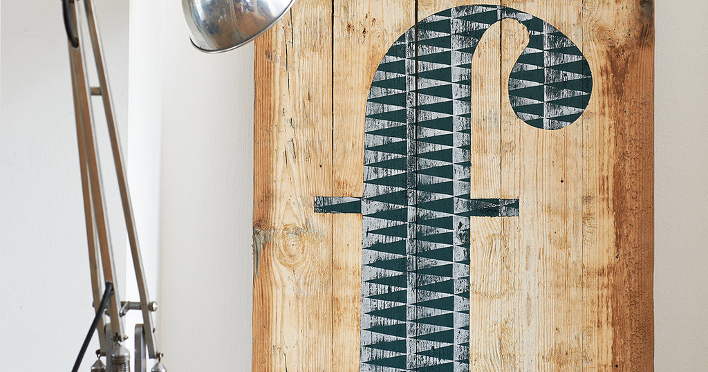 Do It Yourself: Painted & Printed Wood