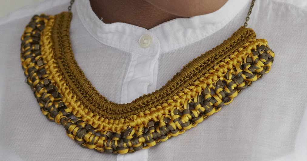 DIY Jewellery Macrame Necklace