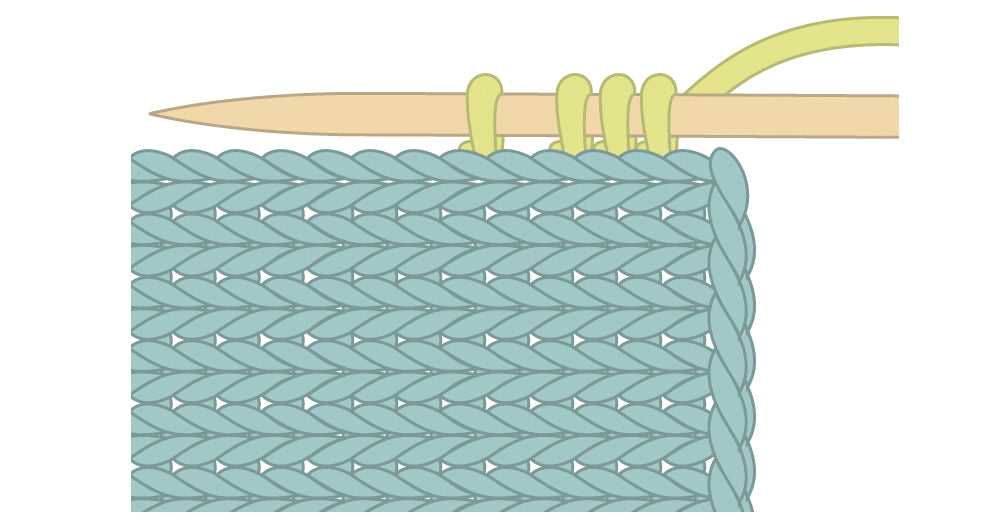 Basic Knitting Techniques - Picking up Stitches