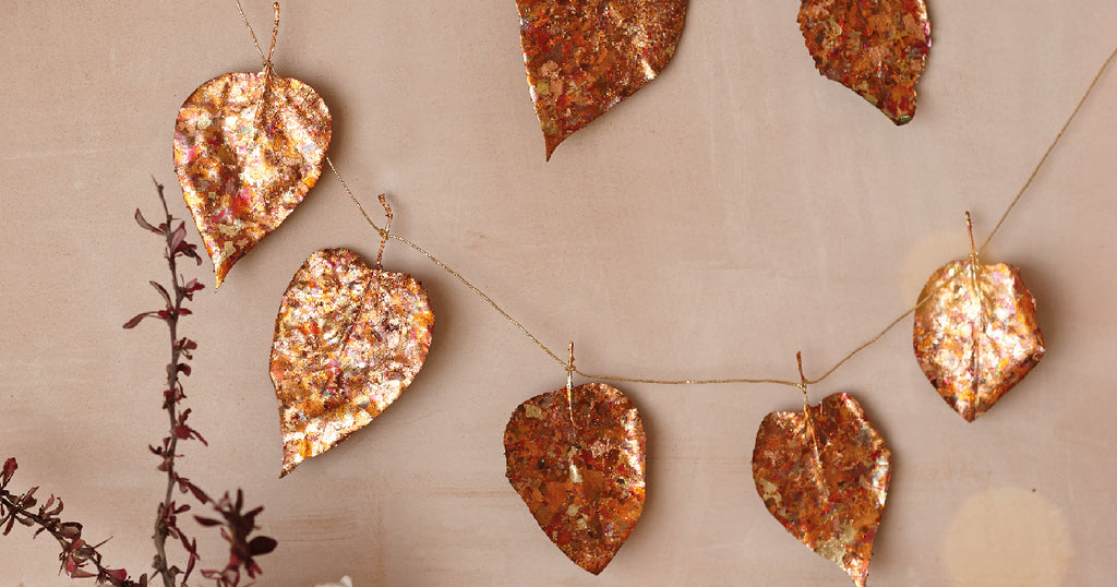 Festive Gilded Garland