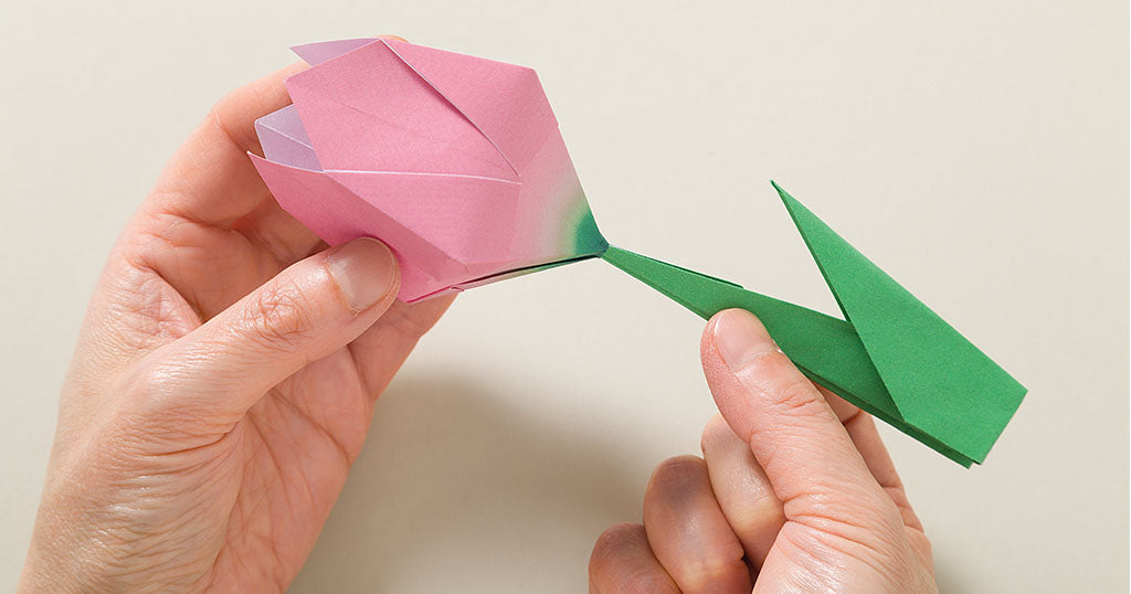 Origami Flowers: Tulip