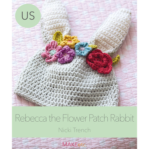 Rabbit Hat Crochet DOWNLOAD PATTERN (US)