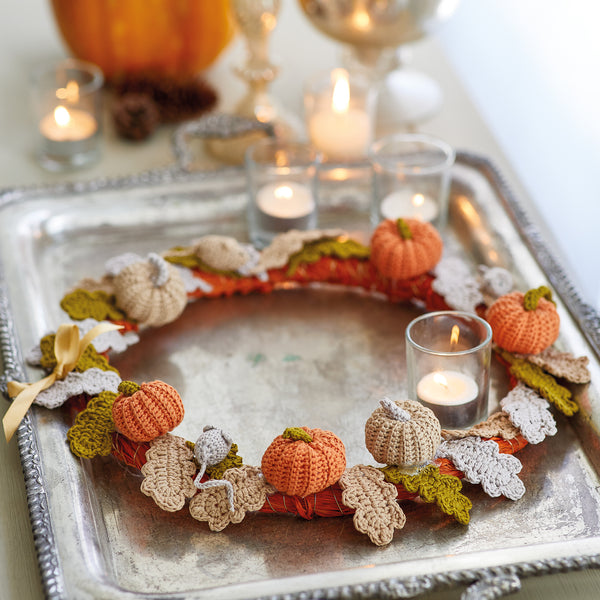 Crocheted Wreaths and Garlands