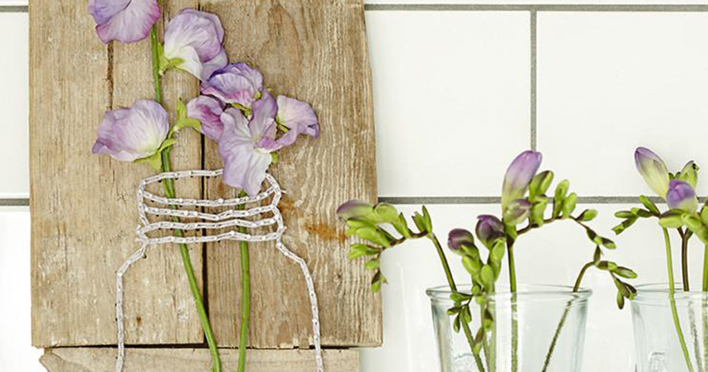 Mother's Day Flowers in a Jar