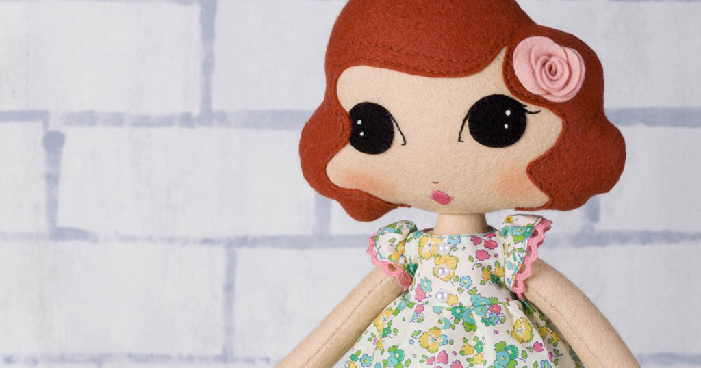 Sew Your Own Dolls - spring-time dress