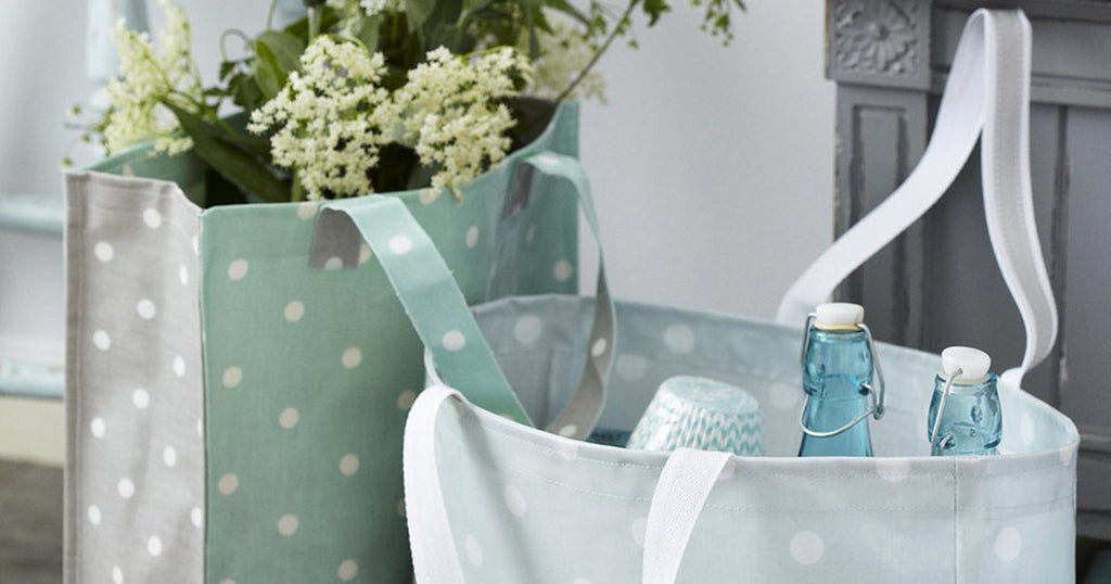 Oilcloth Shopper Bag