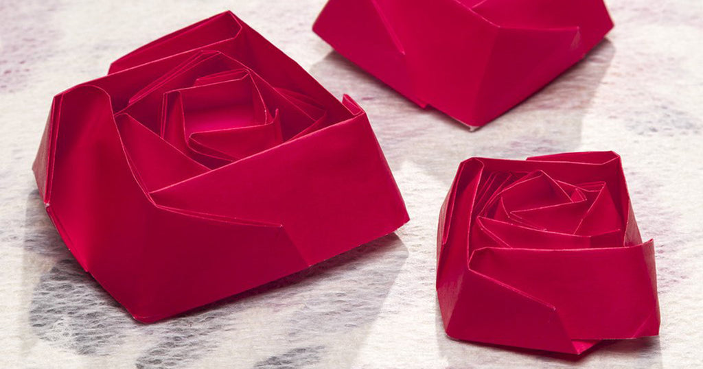 Origami Rose