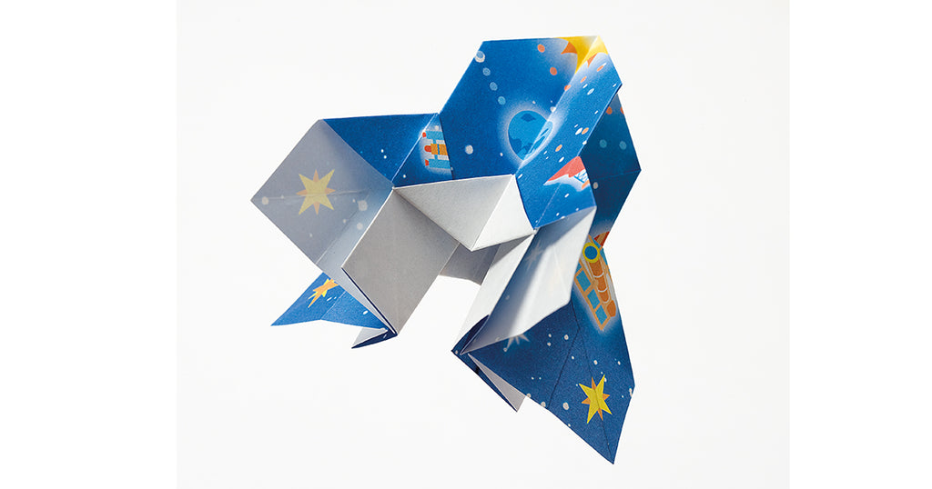 Origami Apollo Rocket