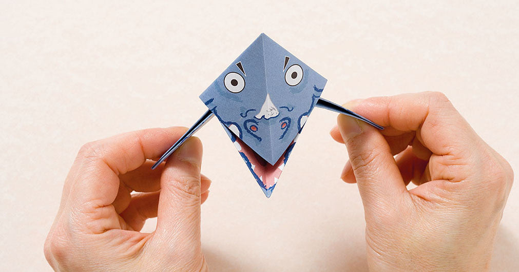 Origami Dinosaur project for kids