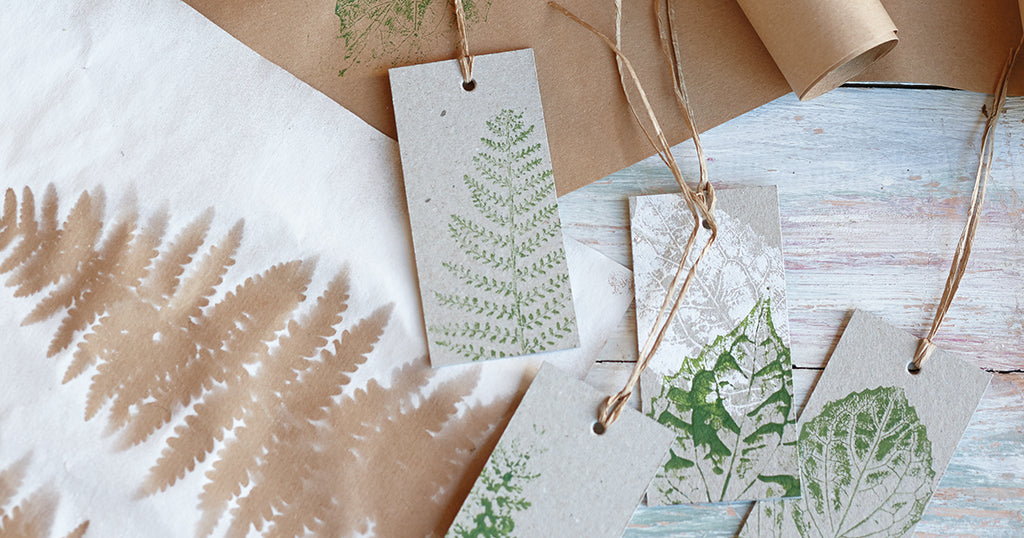 Leafy Wrap and Gift Tags