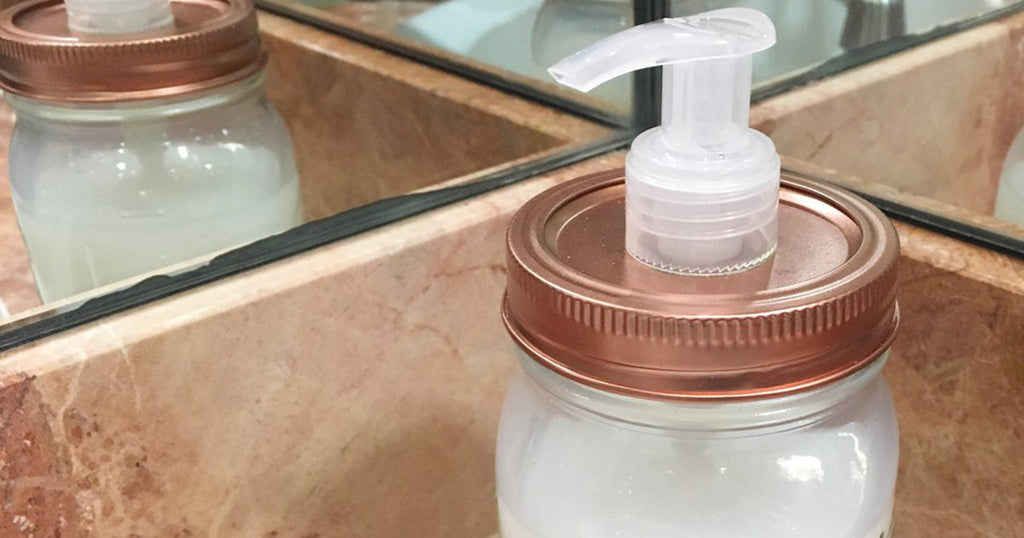 Mason Jar Soap Dispenser - Guest Blog Post