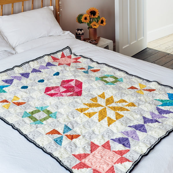 Granny Square Crochet: Quilt Blocks