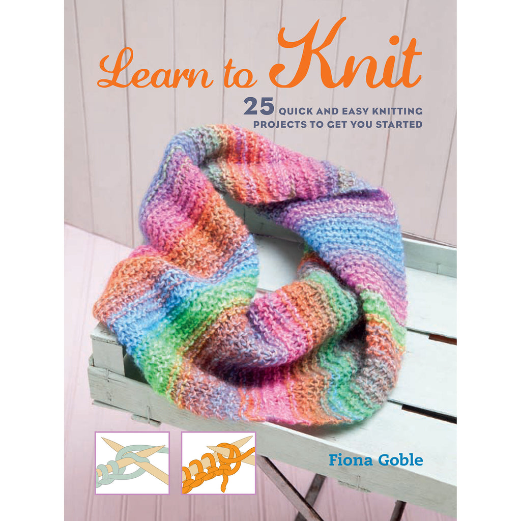 learn to knit by fiona goble