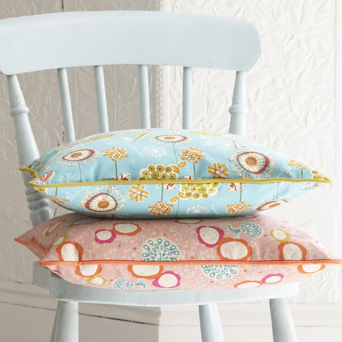 colourful patterned cushions