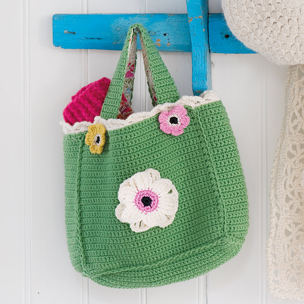 Festive Tote Bag by Nicki Trench, Free Knitting Pattern